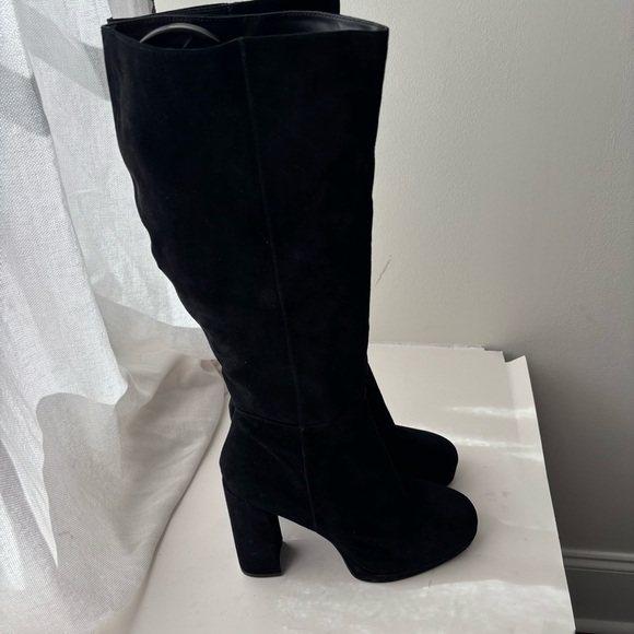Steve Madden‎ Women's Marcello Platfrom Dress Boots Sz 11M - Picture 3 of 8